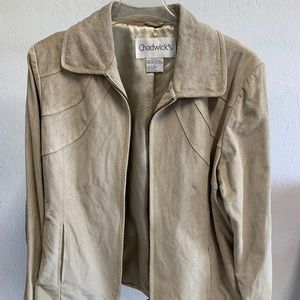 Washable Suede Blazer